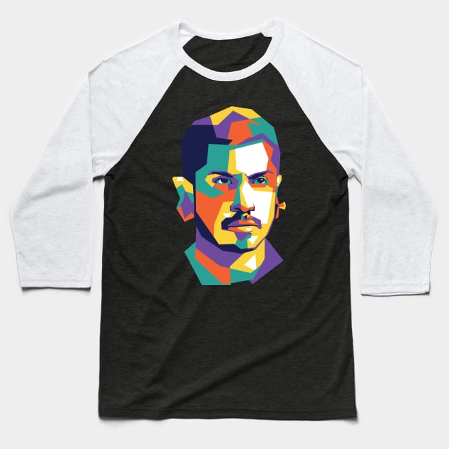 Namor K'uk'ulkan WPAP Style Baseball T-Shirt by masindahart